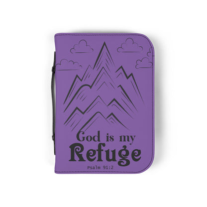 God Is My Refuge Bible Cover