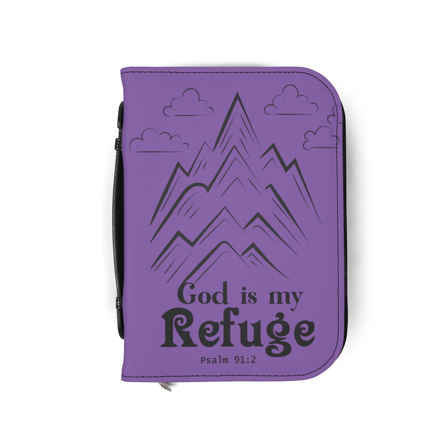 God Is My Refuge Bible Cover