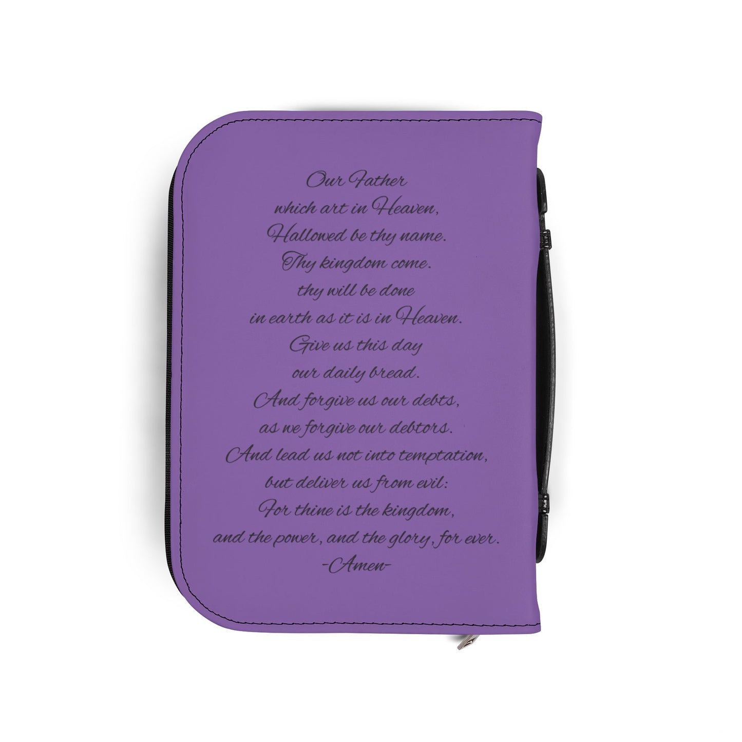 Jesus the Way, the Truth, the Life purple Bible Cover