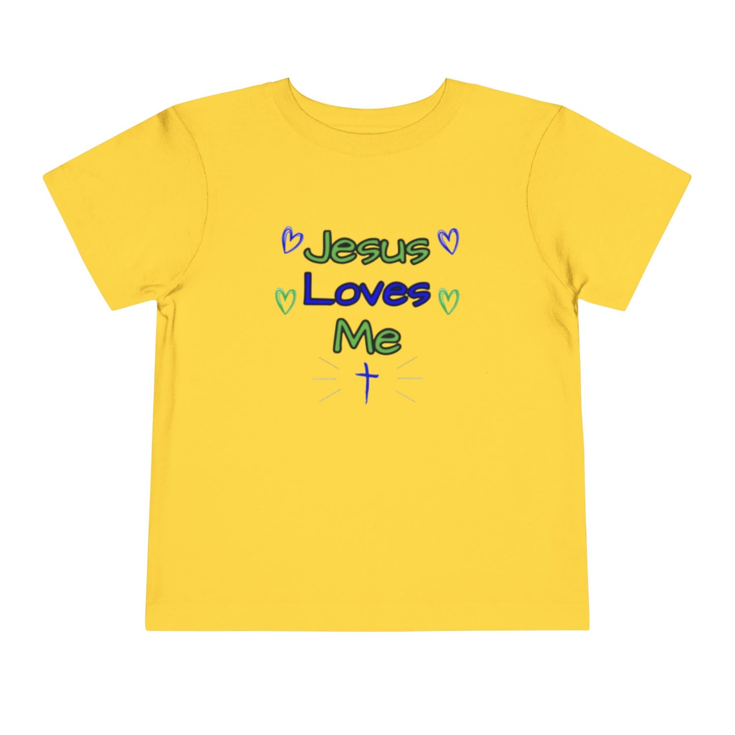 Jesus Loves Me Toddler Short Sleeve Tee