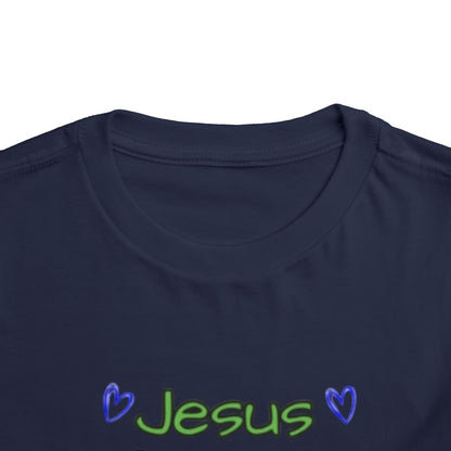 Jesus Loves Me Toddler Short Sleeve Tee