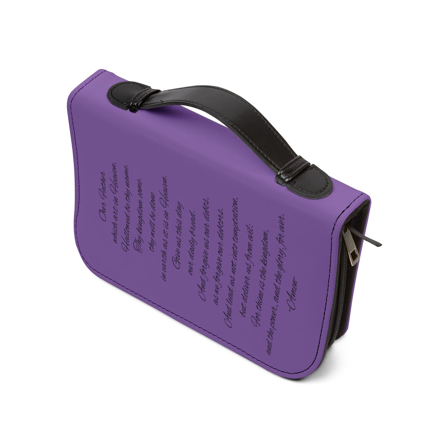 Jesus the Way, the Truth, the Life purple Bible Cover