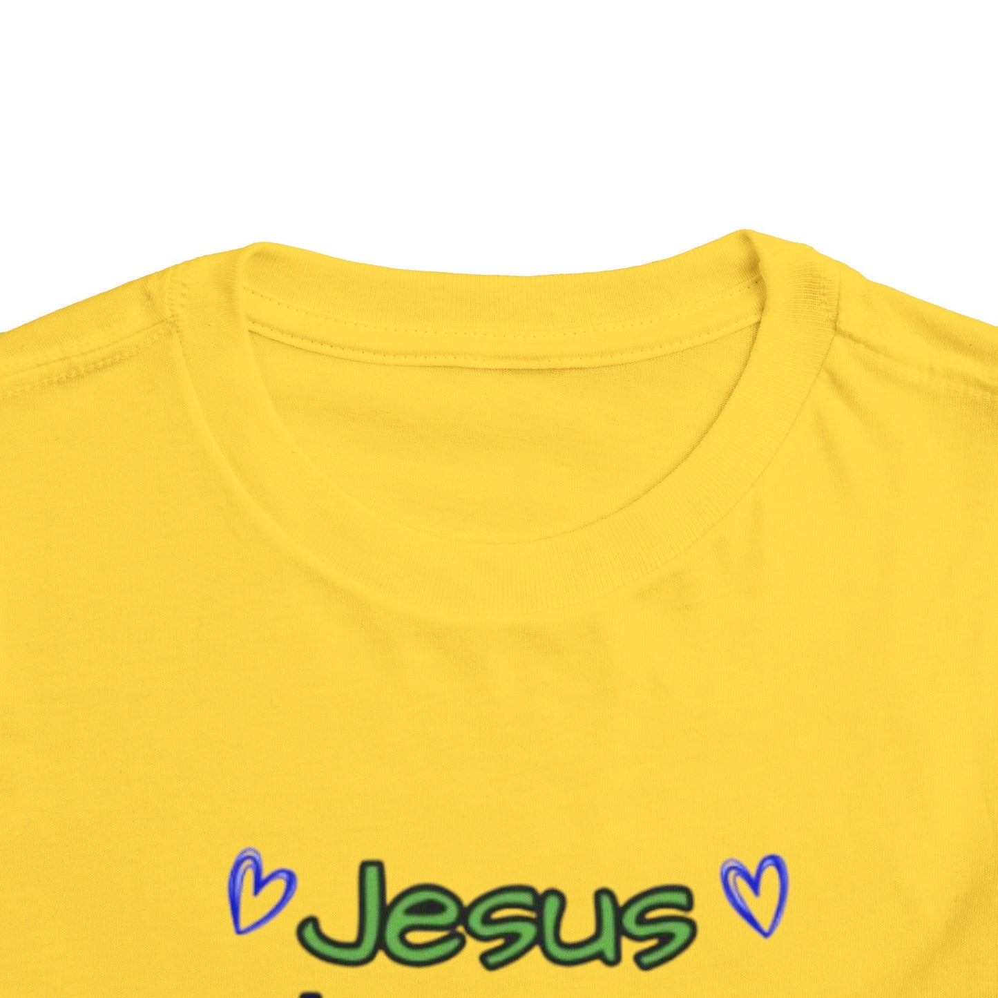 Jesus Loves Me Toddler Short Sleeve Tee