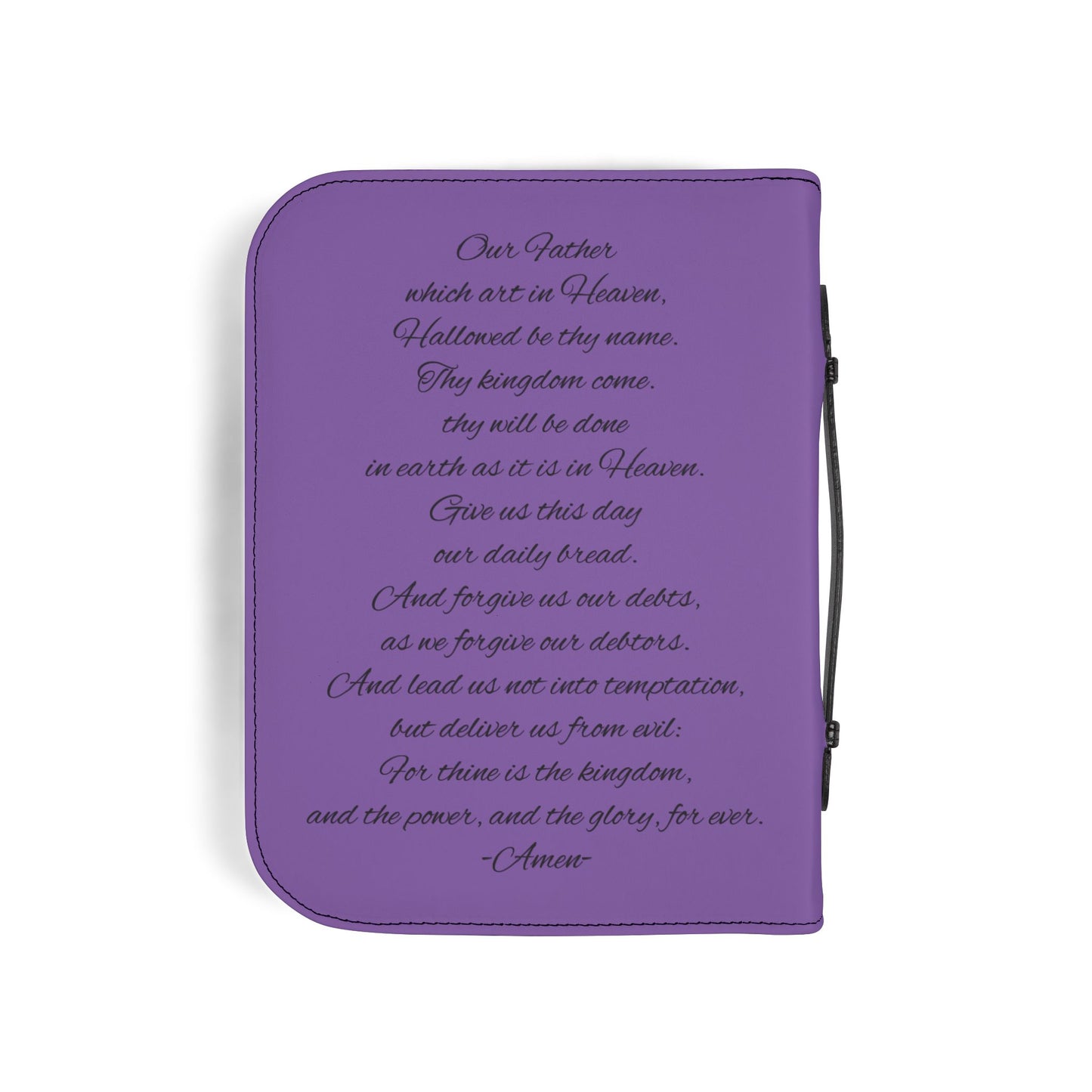Jesus the Way, the Truth, the Life purple Bible Cover