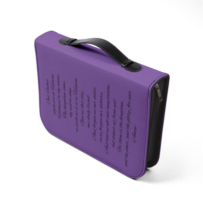Jesus the Way, the Truth, the Life purple Bible Cover