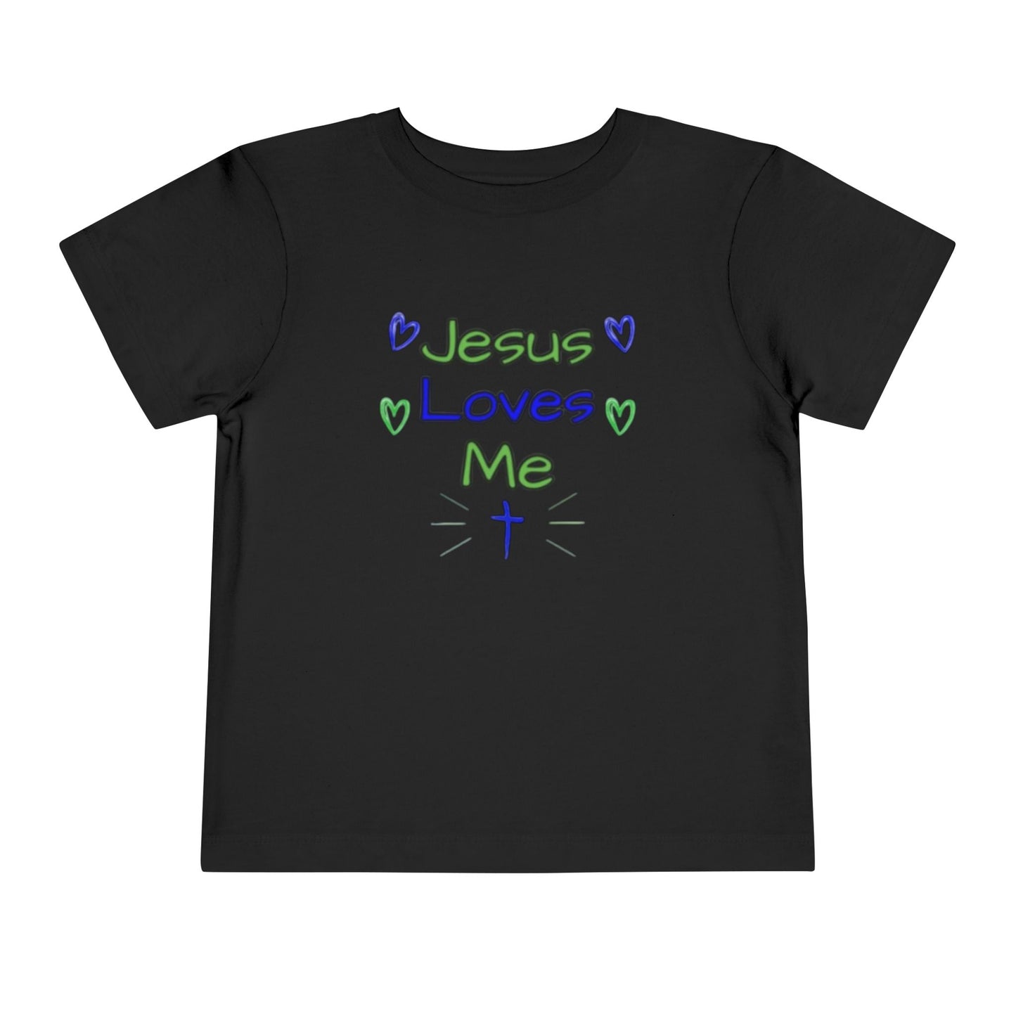 Jesus Loves Me Toddler Short Sleeve Tee