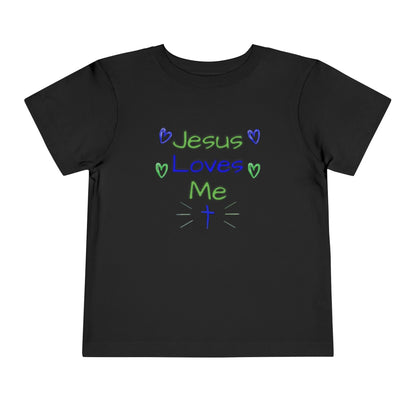 Jesus Loves Me Toddler Short Sleeve Tee