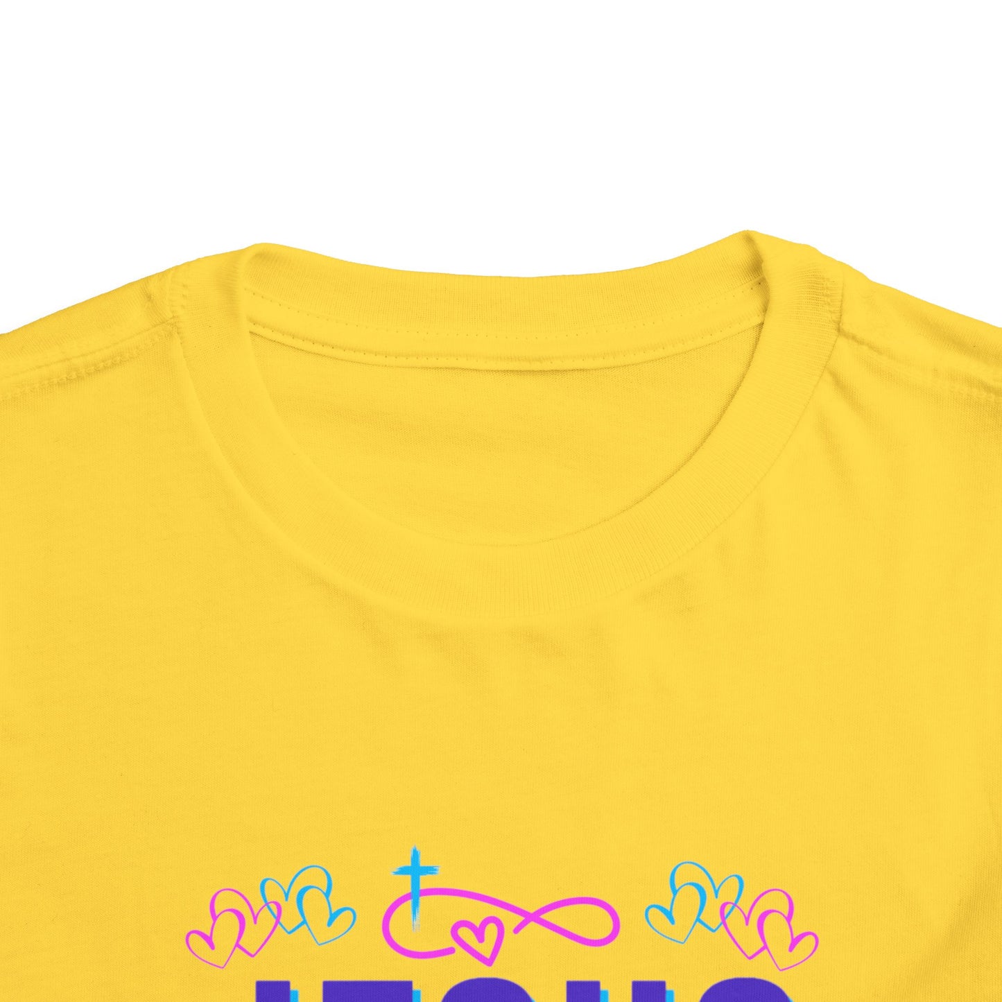 Girls Jesus Is My Jam Toddler Short Sleeve Tee