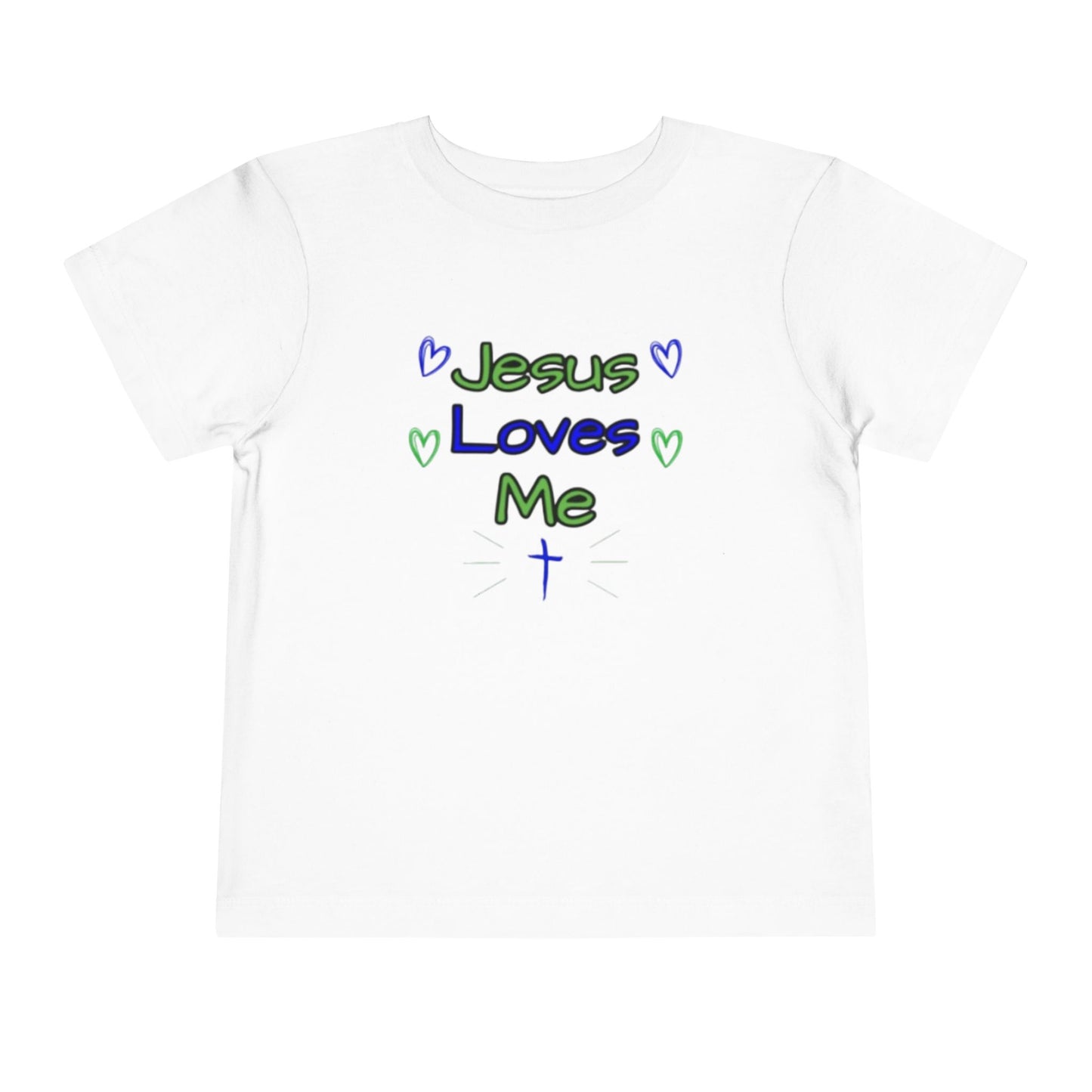 Jesus Loves Me Toddler Short Sleeve Tee