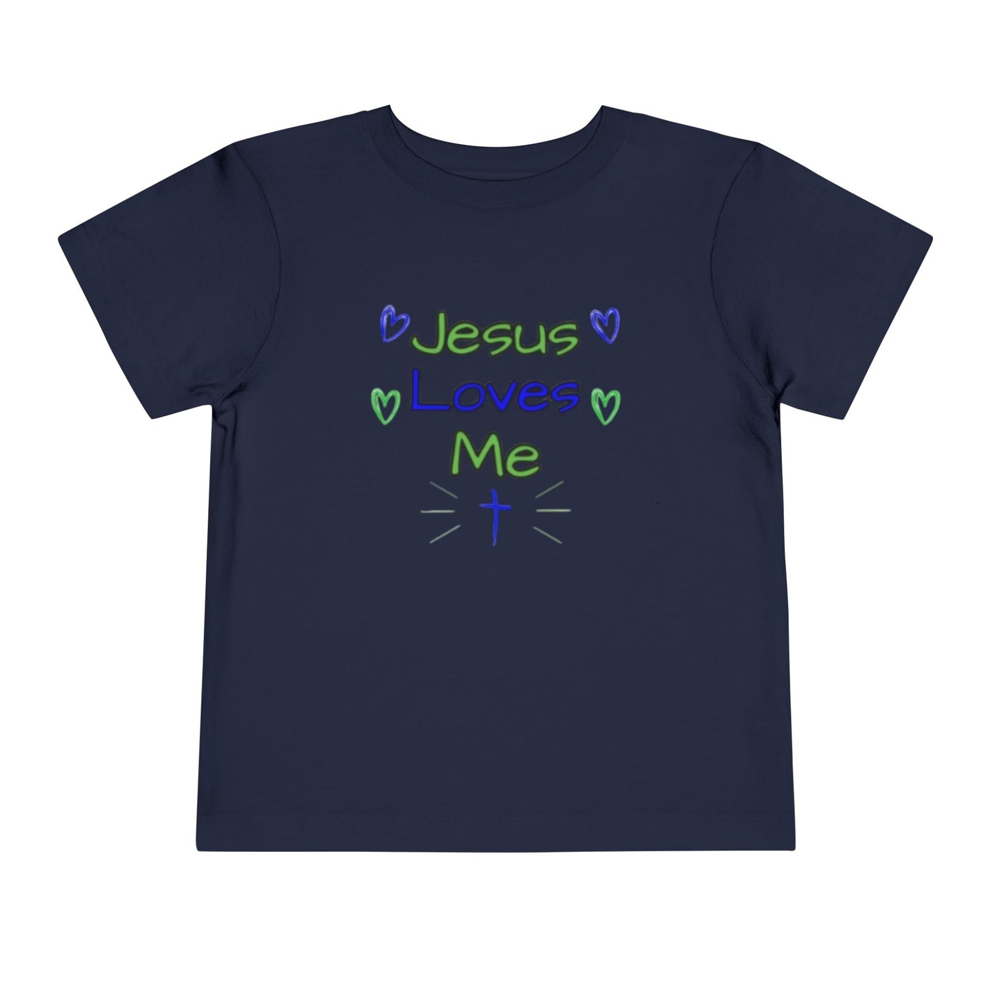 Jesus Loves Me Toddler Short Sleeve Tee
