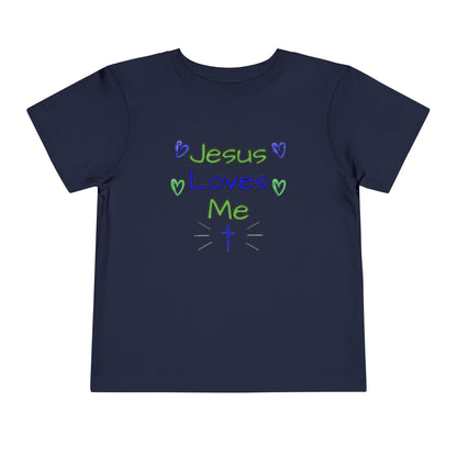 Jesus Loves Me Toddler Short Sleeve Tee