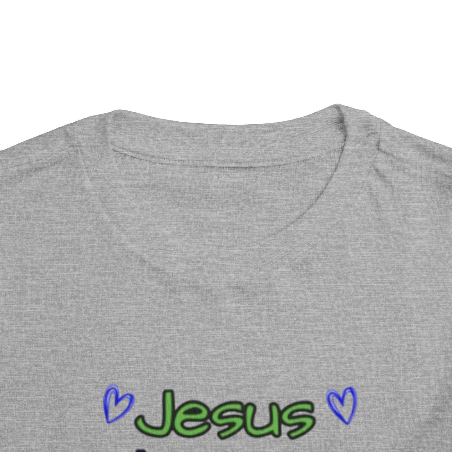 Jesus Loves Me Toddler Short Sleeve Tee