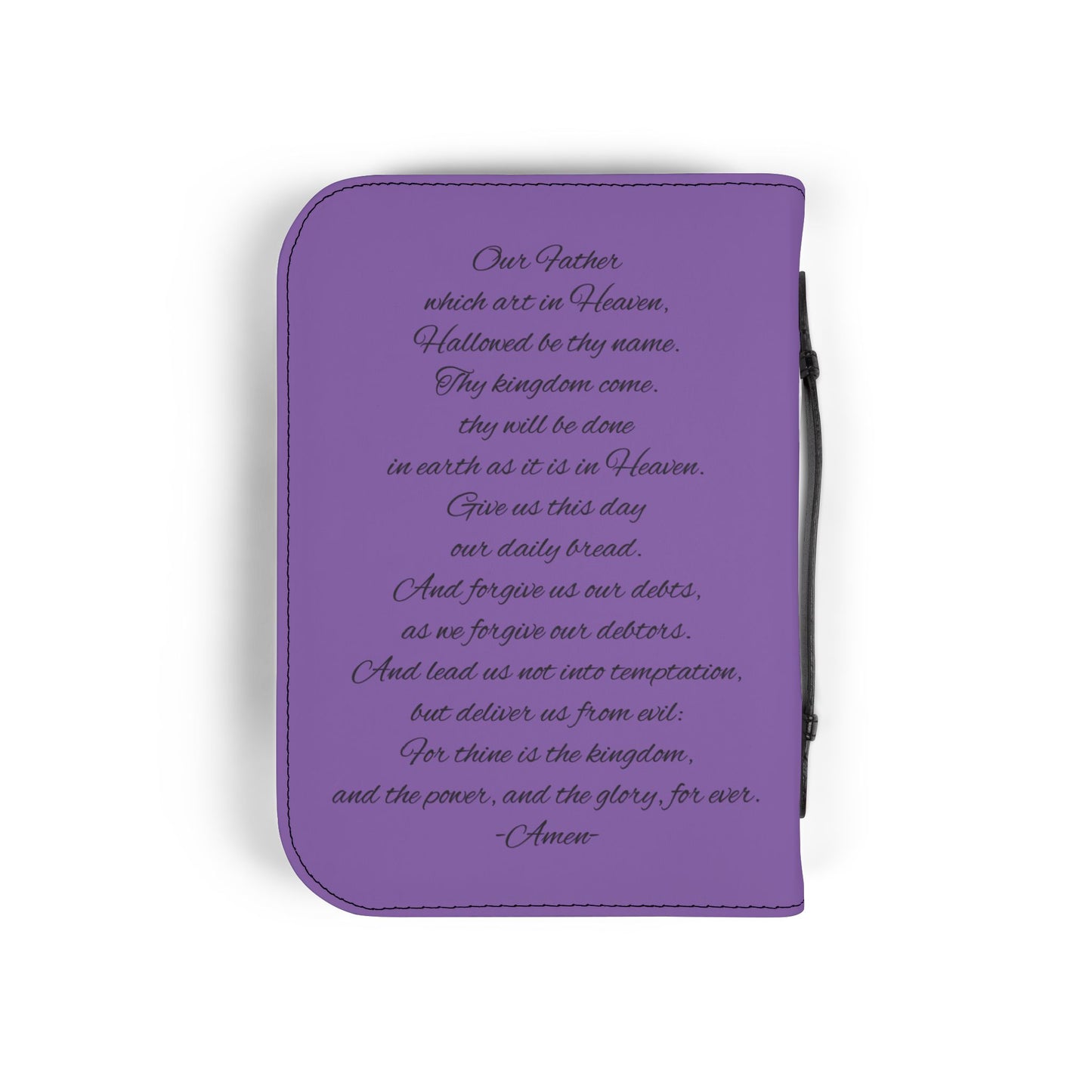 Jesus the Way, the Truth, the Life purple Bible Cover