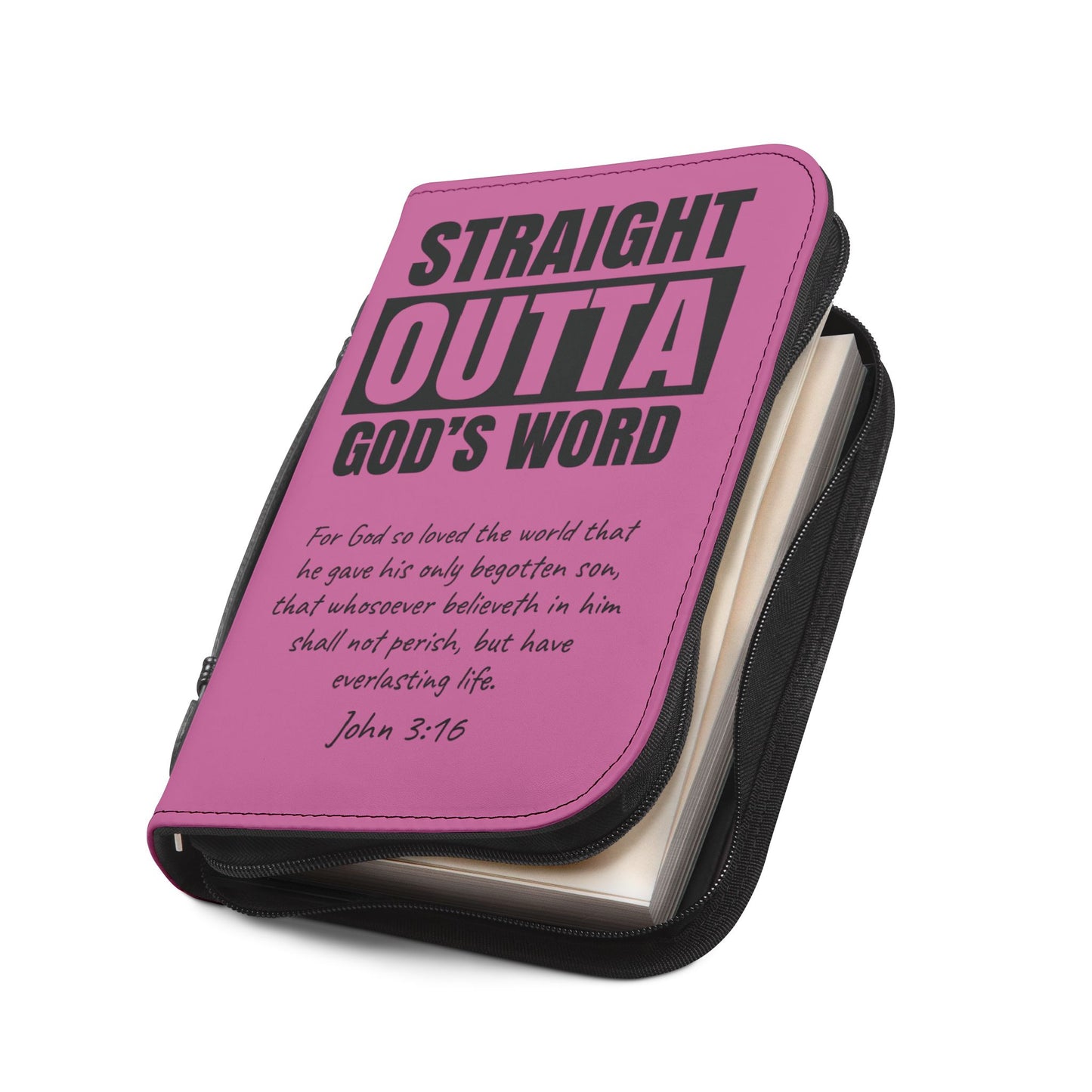 Straight Outta God's Word Bible Cover