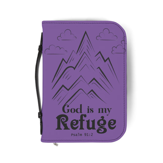 God Is My Refuge Bible Cover