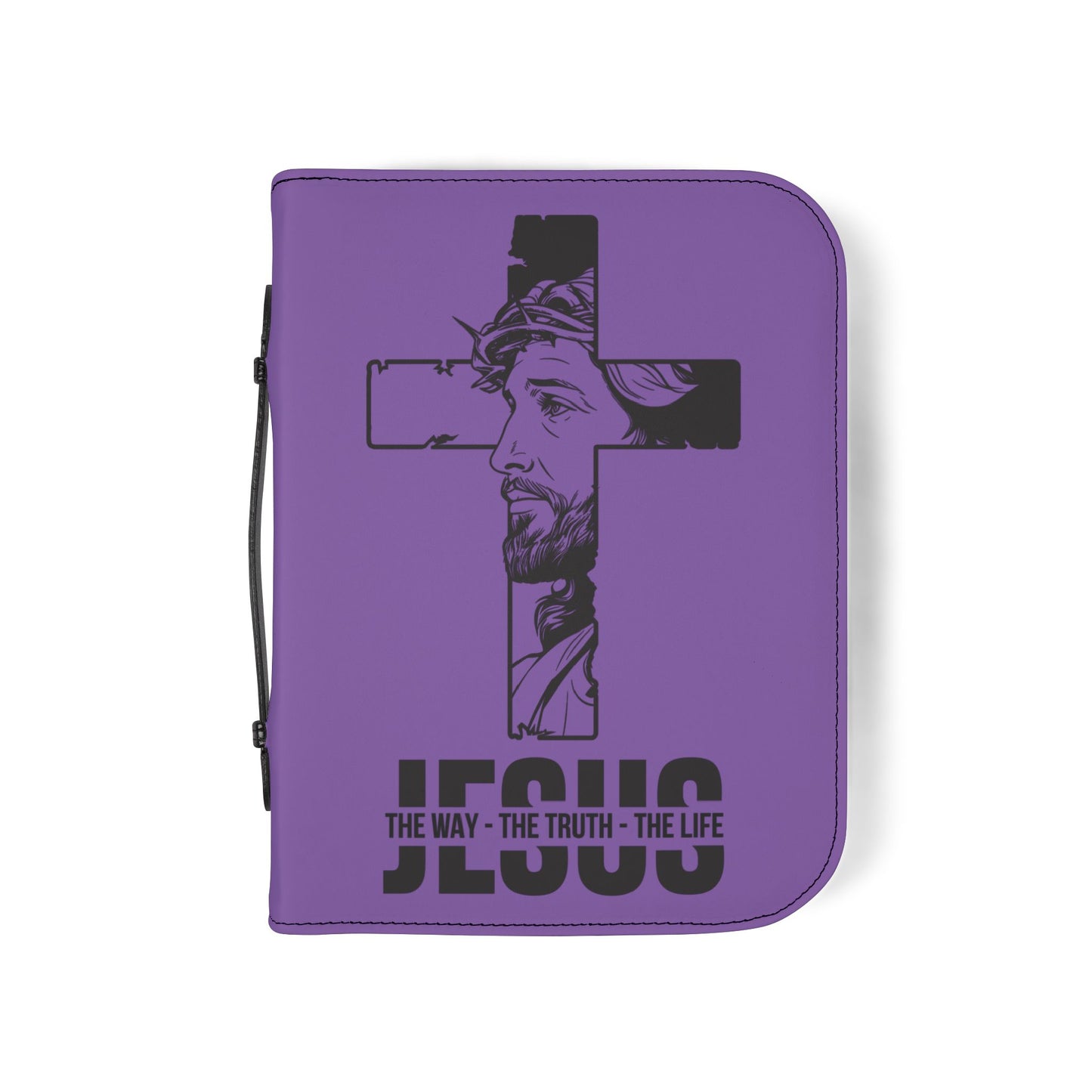 Jesus the Way, the Truth, the Life purple Bible Cover