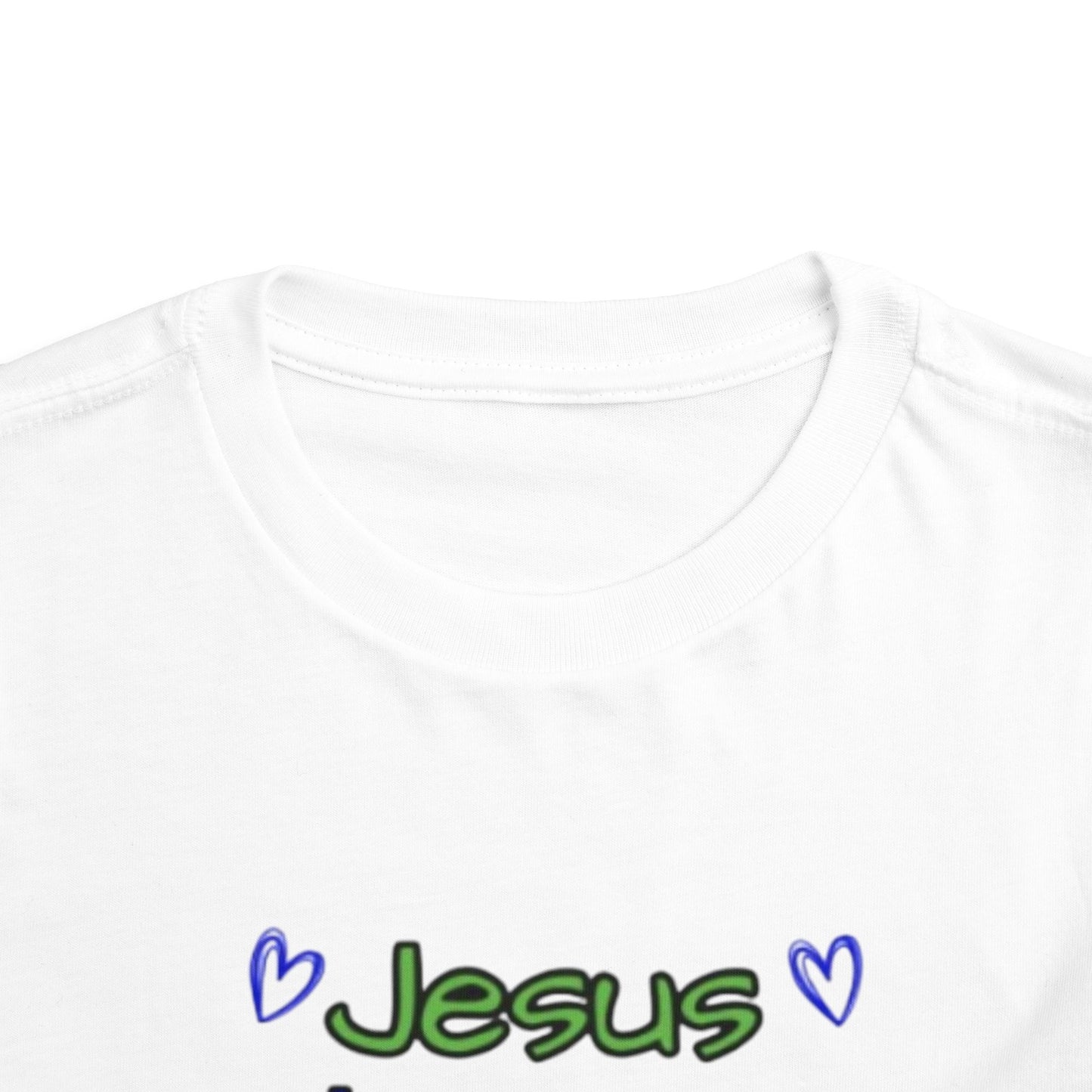 Jesus Loves Me Toddler Short Sleeve Tee