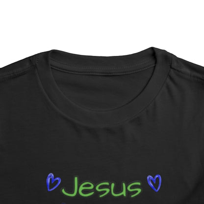 Jesus Loves Me Toddler Short Sleeve Tee