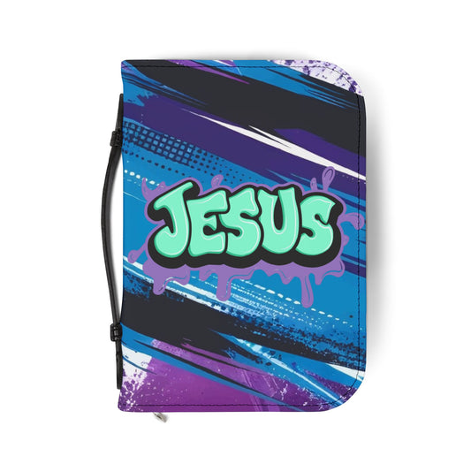 Multicolor Jesus Bible Cover