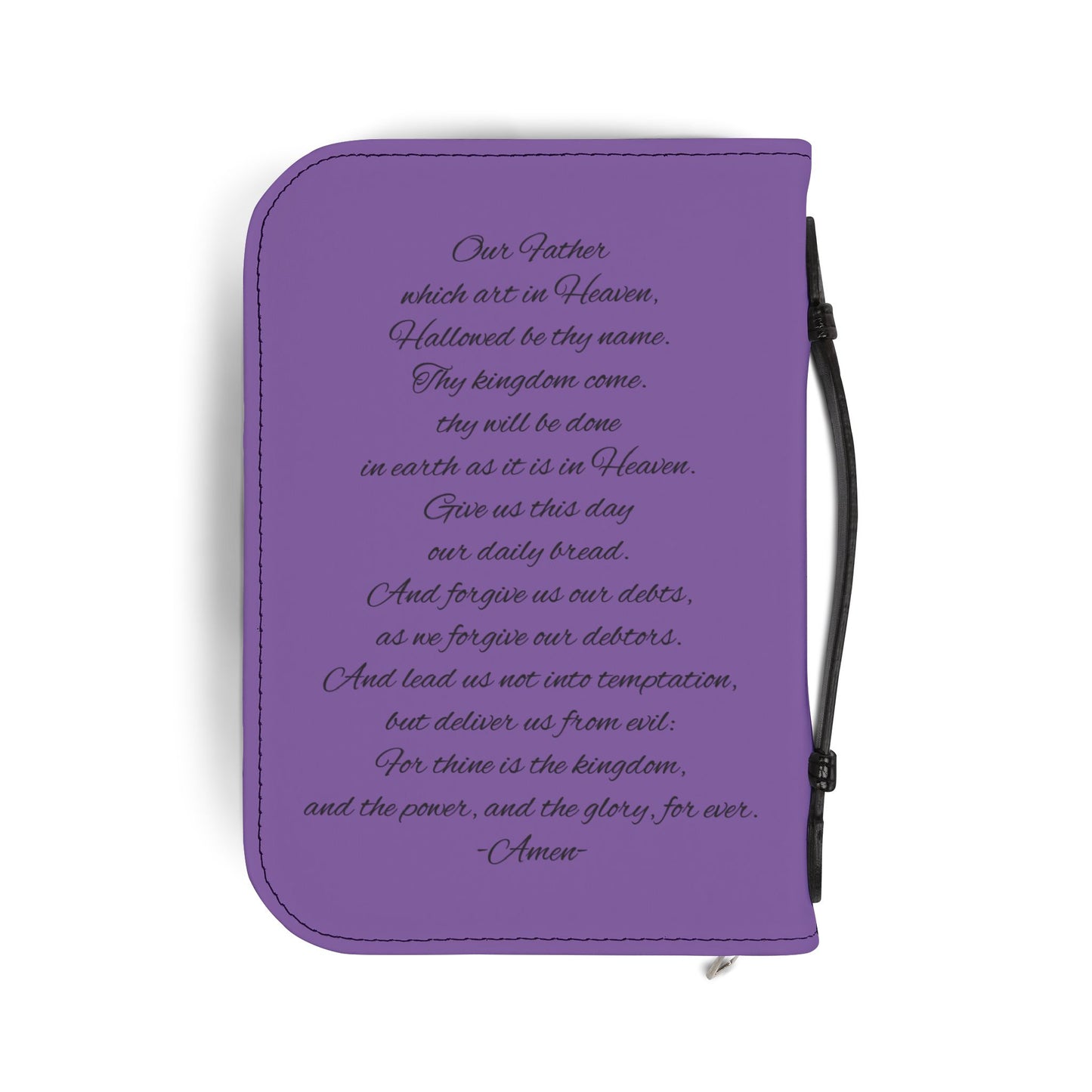 Jesus the Way, the Truth, the Life purple Bible Cover