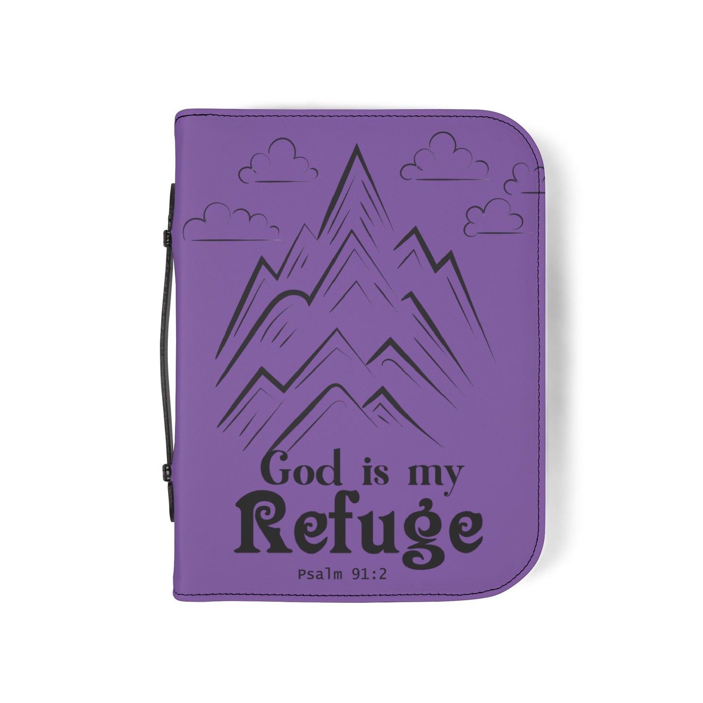 God Is My Refuge Bible Cover