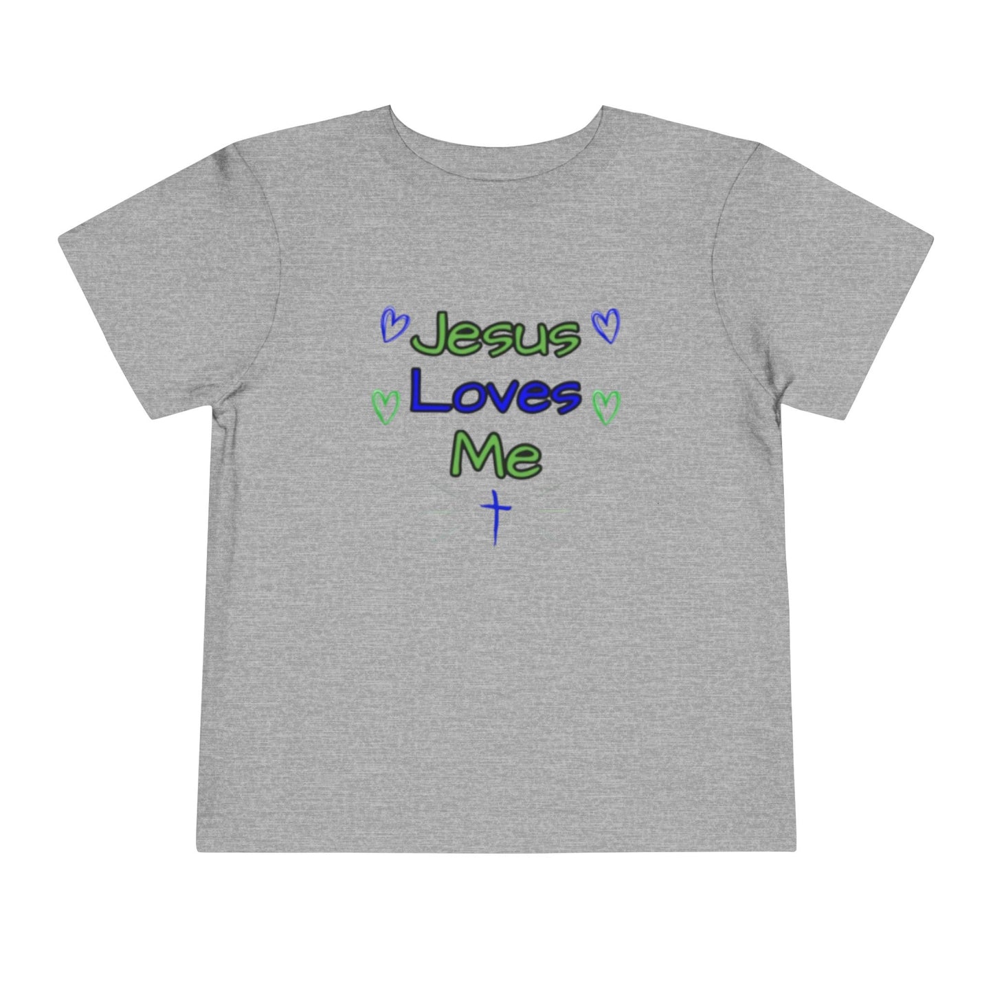 Jesus Loves Me Toddler Short Sleeve Tee