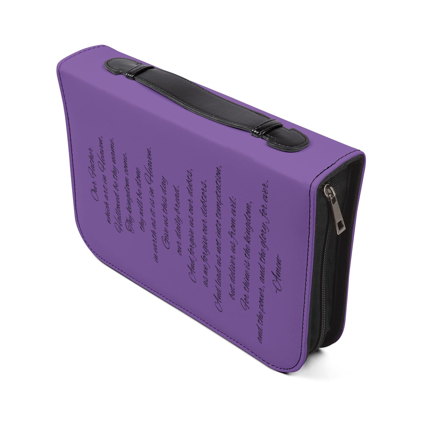 Jesus the Way, the Truth, the Life purple Bible Cover